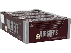 HERSHEY'S Chocolate Candy Bar, 1.55 Ounce (Pack of 36) - Picture 1 of 3