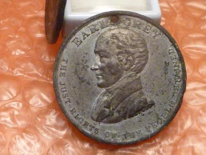 c1832 medaglia conte grigio i giusti diritti del popolo - Foto 1 di 4