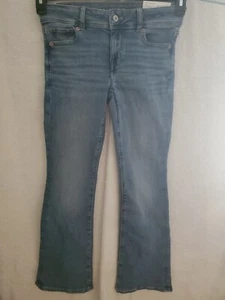 American Eagle Jeans Super Stretch High Rise Jeggings Dark Wash U.S Sz0 X-short - Picture 1 of 13