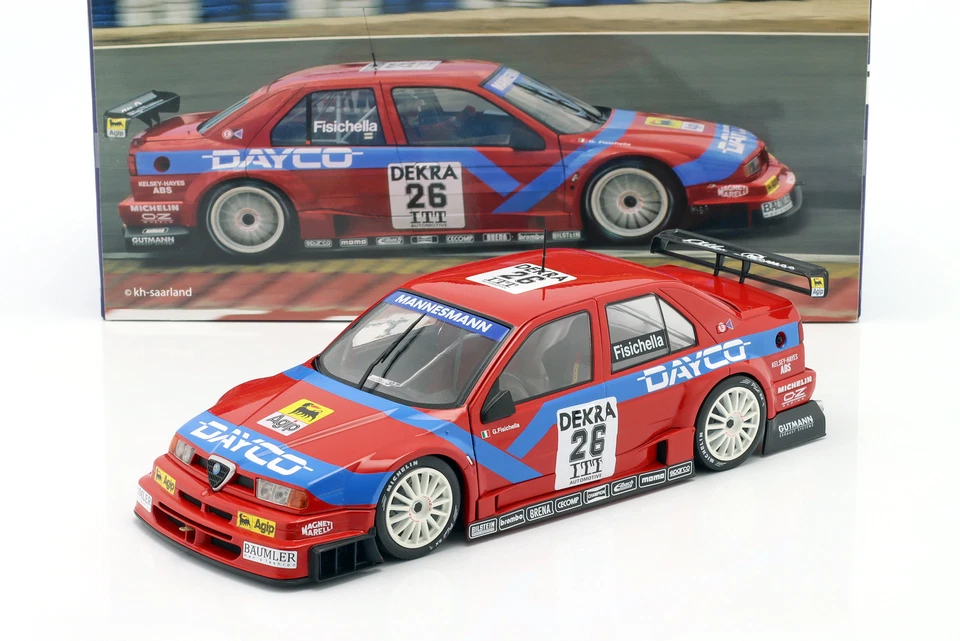 G. Fisichella Alfa Romeo 155 V6 TI #26 DTM / ITC 1995 Alfa Corse 2 1:18 WERK83 - Bild 1 von 1