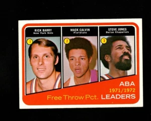7449* 1972-73 Topps # 262 ABA Free Throw Pct Leaders NM-MT - Picture 1 of 2