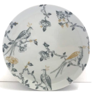 Vivo Villeroy & Boch Peacock Gold Gray & White Plate 8.25” Limited Edition - Picture 1 of 5