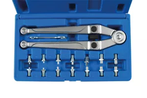 Juego de herramientas de llave de pasador intercambiable ajustable 2,5 mm 3,4 mm 5 mm 6 mm 7 mm 8 mm 9 mm - Imagen 1 de 11