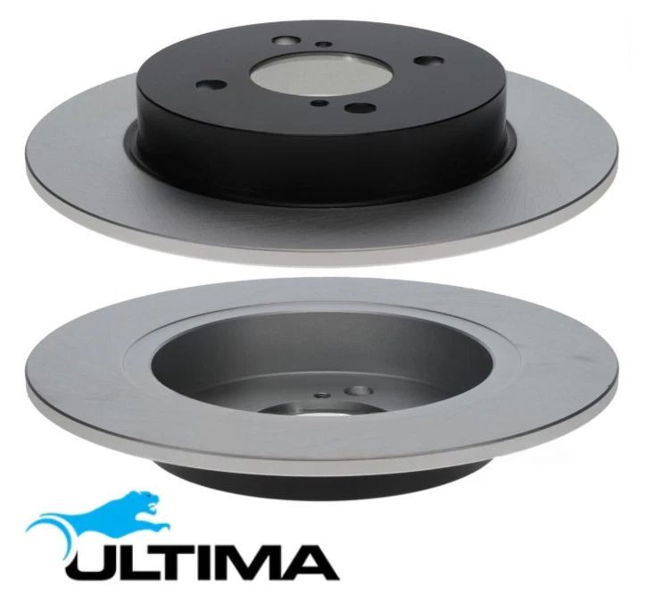 ULTIMA REAR SOLID DISC BRAKE ROTOR SET FOR SUZUKI SWIFT FZ K14B 1.4L I4 OD 259MM - Image 1 of 1