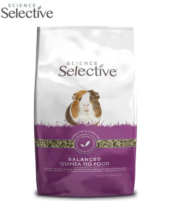 SUPREME SCIENCE SELECTIVE PREMIUM GUINEA PIG FOOD NUGGET 10 / 20KG