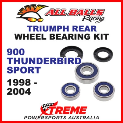 Kit de cojinete de rueda trasera All Balls 25-1586 Triumph 900 Thunderbird Sport 1998-2004 Foto 1 de 2
