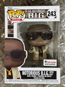 Funko Pop! Rocks Notorious B.I.G. With Suit Foot Locker w/ .5mm Protector - Picture 1 of 7