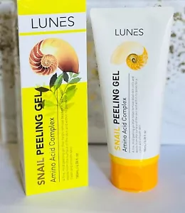 Lunes snail peeling gel aminoacid complex helps remove dead skin 6.08 fl oz 180 - Picture 1 of 3
