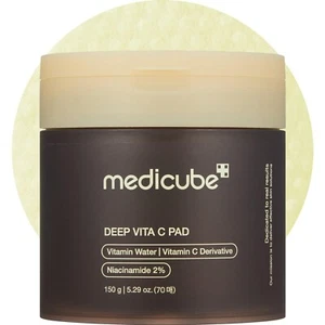 MEDICUBE Deep Vita C Pad 150g 70pcs Anti-Aging K-Beauty Toner Pads AU Stock - Picture 1 of 7
