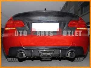 07-13 BMW E92/E93 328i 335i 2Dr V Style Rear Bumper Diffuser- Carbon Fiber - Picture 1 of 3