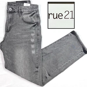 Size 30x32 NWT RUE21 Men’s Supreme Flex, Loose Fit, Gray Denim, Jeans, Pants - Picture 1 of 6