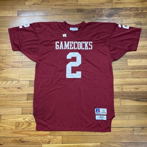 Retro Carolina Gamecocks USC Sterling Sharpe Stitched Jersey Size 56 Used VTG Cover