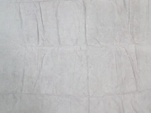 Pig Suede Leather: White 12.4 sq ft (296-1-WH-G2133) 9UL11 - Picture 1 of 3