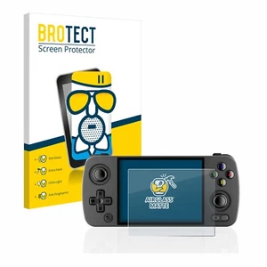 BROTECT Panzerglasfolie Matt für Anbernic RG405M Schutz Glas Folie Entspiegelt