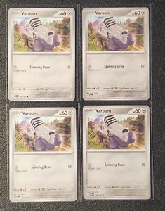 4x Varoom 154/197 Pokemon card SV Obsidian Flames common NM - Picture 1 of 1