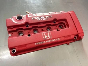 JDM Honda EF9 Grand Civic Integra SiR Genuine Red Head Cover Tappet Cover - Picture 1 of 4