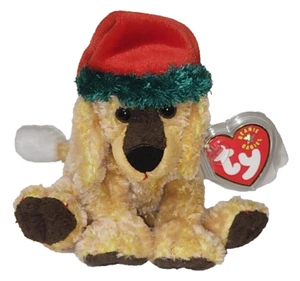 Ty Beanie Baby - JINGLEPUP the Puppy Dog 6" NEW MWMTs Plush Stuffed Animal Toy - Picture 1 of 9
