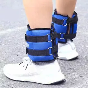 2x0.5 KG Ankle Weights Leg Wrist Strap Running Fitness Gym Straps for Beginners - Picture 1 of 14