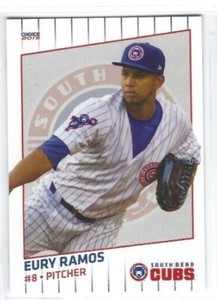 2019 South Bend Cubs (High-A Chicago Cubs) Eury Ramos