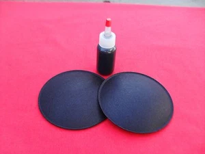 3.3/4" Speaker Felt Dust Cap Kit. Speaker Parts.     - Picture 1 of 3