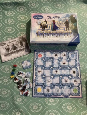 DISNEY FROZEN THEMED JUNIOR LABYRINTH GAME - Ravensburger Board Game - Image 1 of 4