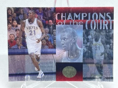Kevin Garnett 1995-96 Upper Deck SP Championship Champions of the Court #C16 - Image 1 of 2