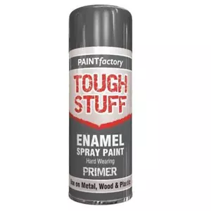 Enamel Effect Grey Primer Spray Paint Metal Wood Plastic Aerosol Spray 400ml - Picture 1 of 2