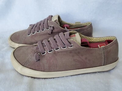 Zapatos Camper Tenis Color Vino Cordones Elásticos Peu Rambla Lona UE Talla 39 EE. UU. 9 Foto 1 de 4