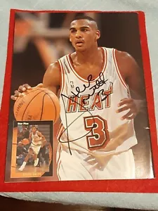 Miami Heat Legend Steve Smith Signed Beckett Basketball CardMagazine Hawks NBA 3 - Picture 1 of 3