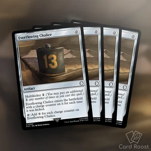 MTG Magic x4 Everflowing Chalice 0230 Universes Beyond: Fallout PIP Playset - Picture 1 of 1