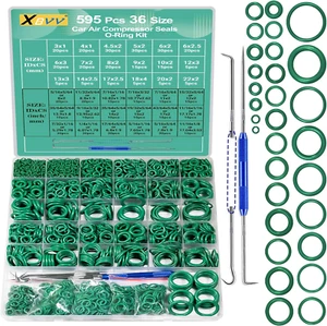 595 Stck. Metrisch und SAE Klimaanlage O-Ring Kit für Kfz Klimakompressor - Bild 1 von 8