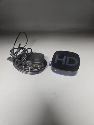 Reproductor multimedia de transmisión Roku 1 modelo 2710X sin control remoto y cable HDMI Foto 1 de 4