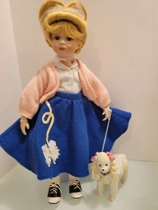 Peggy Sue Rock N Roll Heritage Signature Collection Doll W/ Poodle - Picture 1 of 15