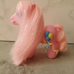 My Little Pony MLP Favorite Friends Pinky Pie 2006 palloncini 3D capelli glitter G3 - Foto 1 di 5