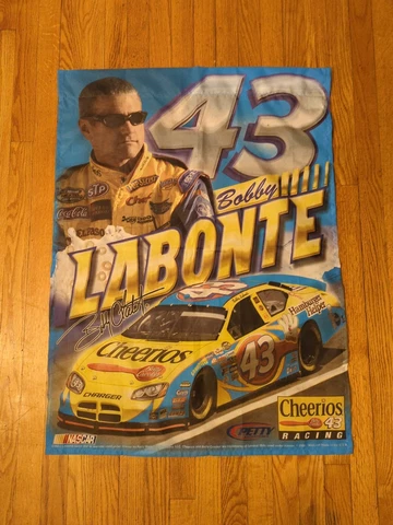 Bobby Labonte 43 NASCAR Flag Cheerios Petty Enterprise 2006 Cover