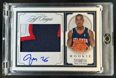 Parche automático RC #85/99 2009-10 Panini Playoff National Treasures Jeff Teague 2009 Foto 1 de 2
