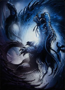 Roiling Dragonstorm Art Card (33/54) Art Series: Tarkir: Dragonstorm - Picture 1 of 2