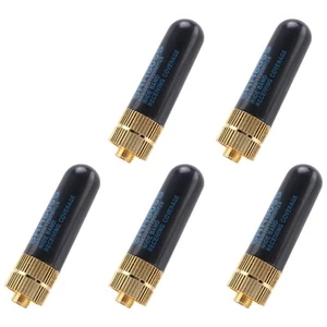 5PCS/LOT Dual Band UHF+VHF SRH805S SMA Female Antenna for uv-5r -888s5670 - Photo 1/7
