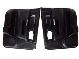 2013-2018 Dodge Ram 1500 2500 Front Left Right  Laramie Door Panel Black SET - Bild 1 von 24