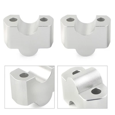 Handlebar Extension Moved Up Handle Bar Riser for BMW G310GS G310R 17-20 Silver Foto 1 de 4