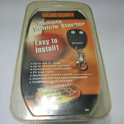 Bulldog Security Remote Vehicle Starter System RS82 400 Foot Range NEW - Image 1 of 4