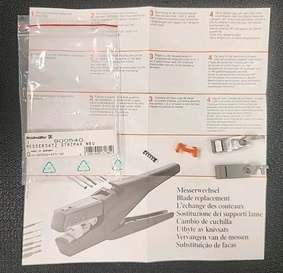 Ersatz ABISOLIERMESSER Messersatz Stripax 900540 Weidmüller  - Bild 1 von 4