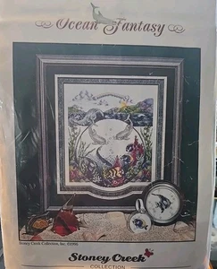 Ocean Fantasy Kreuzstichmuster und Faden Stoney Creek # 89 - Bild 1 von 3