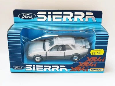 Coche fundido a presión Matchbox 1982 - Ford Sierra XR4I K-100 blanco - sin usar 3 Foto 1 de 4