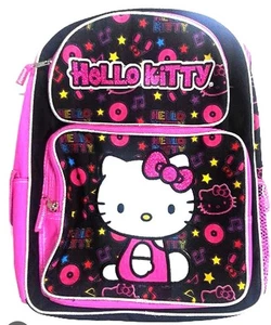 Sanrio Hello Kitty 16" Zoll Rucksack Neu mit Etikett Lizenzprodukt - Bild 1 von 1