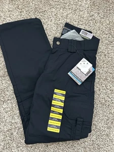 5.11 Tactical Series Dark Navy Blue Taclite Pants Womens Size 6 Long Cargo Work - Picture 1 of 5