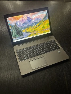 Notebook HP zBook 15 G6 i7-9850H 32GB Ram Quadro T2000 512GB SSD 4K Touch UHD PC - Imagem 1 de 4