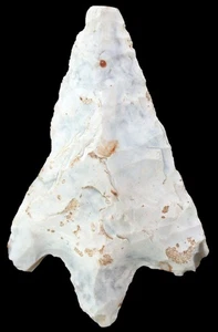 Neolithikum Seltene Pfeilspitze Nemours Ile-de-France Seine-et-Marne 3961 - Bild 1 von 2