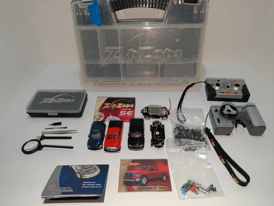 Zip Zaps Micro RC Lot Cars Bodies Remote Spare Parts, Read - Image 1 of 4