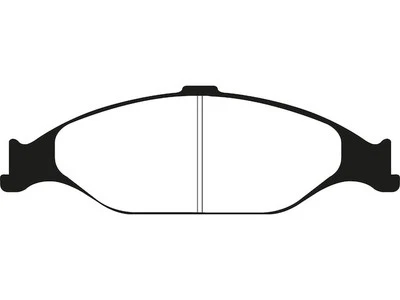 Front Brake Pad Set For 1999-2004 Ford Mustang 2000 2001 2002 2003 CT229DB - Изображение 1 из 4